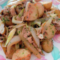 ☆３匹の子ぶた☆'s cooksnap of when they made 簡単♪新じゃがと豚肉の青のりバター炒め.