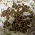 かおり♡♡♡'s cooksnap of when they made 黒酢が決め手！キャベツ納豆.