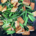 anomalo's cooksnap of when they made 常備菜に！小松菜としらす、油揚げの炒め物.