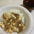 papikun's cooksnap of when they made 簡単*我が家の本格麻婆豆腐.