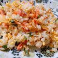 ここまり☆'s cooksnap of when they made 簡単すぎる！鮭チャーハン.