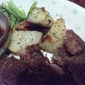 ねこはがき's cooksnap of when they made サブウェイ風？コロコロポテト.