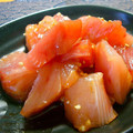 ママdeko's cooksnap of when they made 簡単！まぐろのポキ風.