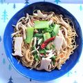 sky_wind's cooksnap of when they made パパのチンゲン菜の全粒粉パスタ.