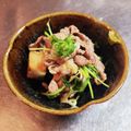 ゆかりんご117♪'s cooksnap of when they made 厚揚げ豆苗の豚こま甘醤油炒め〜生姜沢山〜.