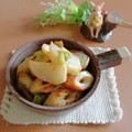 Newチヨコっと♪'s cooksnap of when they made カブとちくわのガリバタしょうゆ炒め.