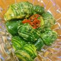 初心者９'s cooksnap of when they made ５分でできる☆キュウリの生姜味噌和え.