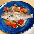 辛名類's cooksnap of when they made 日髙良実式、真鯛のアクアパッツァ.