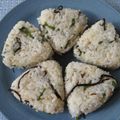 東野もみじ's cooksnap of when they made 大葉と塩こんぶのシンプルおにぎり.