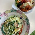 まいもぐ2020's cooksnap of when they made ほうれん草と香味ペーストだけ！ポパイ炒飯.