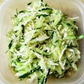 ぎんの助's cooksnap of when they made キャベツときゅうりの酢の物.
