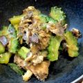 ばたみそーぱん☆'s cooksnap of when they made 簡単&美味♪ゴーヤと鯖水煮缶の生姜炒め.