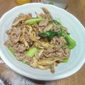 てっつん主夫クッカー's cooksnap of when they made 牛こま切れと舞茸のかき醤油炒め.