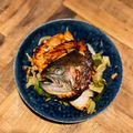 Yui_Tokari's cooksnap of when they made 鮭のちゃんちゃん焼き　味噌ダレだよ.