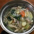 Ruriluru's cooksnap of when they made サルサソースでピリ辛スープ☆☆☆.