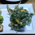 和☆2049's cooksnap of when they made 人参の葉のかき揚げ (小麦粉と水だけ).