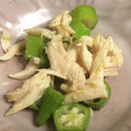 クックMGZ2GC☆'s cooksnap of when they made 簡単★オクラとささみの柚子胡椒ポン酢和え.