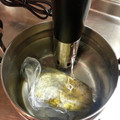 pegupepepe's cooksnap of when they made 炊飯器deコンフィのしっとり蒸し鶏.