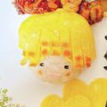 ちぃ♡ᐝ's cooksnap of when they made 鬼滅の刃　善逸キャラ弁　ぜんいつ.