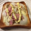 ベティ３'s cooksnap of when they made エリンギとベーコンのピザトースト.