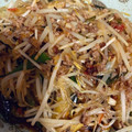 クックGAAKVR☆'s cooksnap of when they made 四川風春雨と挽肉の炒めもの.