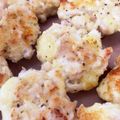 ミニみるみる's cooksnap of when they made ざく切りチキンとチーズの丸め焼き♪.