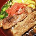 ※Kei's cooksnap of when they made 本格沖縄ソーキそば.