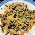 ぼるすー's cooksnap of when they made わらびの和風パスタ　（バター醤油風味）.