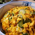 ruris7's cooksnap of when they made かぼちゃのサラダwゆで卵＆きゅうり.