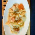 hico's cooksnap of when they made 大根→鶏→白菜☆蒸し煮.