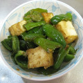 由芽15's cooksnap of when they made 厚揚げとピーマンで簡単10分♫味噌炒め.