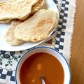 クックloveまま☆'s cooksnap of when they made 本格インドカレー☆ナン.