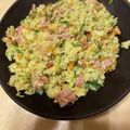 akasio10's cooksnap of when they made フードプロセッサーで簡単、五目炒飯.
