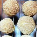 ぶぅこ♪'s cooksnap of when they made 完璧な私のまん丸クッキーシュー(生地のみ.