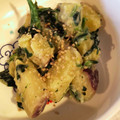 Yukamu0110's cooksnap of when they made さつまいもとほうれん草のサラダ.