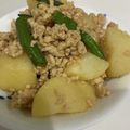 クック8W1QGA☆'s cooksnap of when they made 新じゃがと鳥ミンチのほっこり煮.