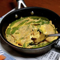 チコリママ's cooksnap of when they made じゃがいもと絹さやの卵とじ.