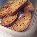 むりもん's cooksnap of when they made ✽きなこ黒ゴマ*ビスコッティ✽.