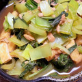 ninanina310's cooksnap of when they made チンゲン菜とツナと揚げの煮物.
