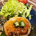 ミィソル's cooksnap of when they made ふわふわ♡豆腐ハンバーグおろし和風ソース.
