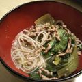 たんぽぽ＊たんぽぽ's cooksnap of when they made チンゲン菜と豚ひき肉の春雨ごま味噌スープ.