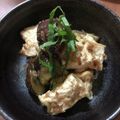 tecalin's cooksnap of when they made 引くほど簡単！厚揚げとナスのレンチン蒸し.