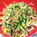 DORA＊DORA's cooksnap of when they made 白滝ときゅうりの簡単中華サラダ.