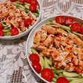 まりぴぴ♡'s cooksnap of when they made 簡単☆やわらか茹で鶏の棒棒鶏.
