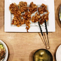 金沢のマエチャン's cooksnap of when they made 簡単♪豚こまと蓮根のミックス竜田揚げ.