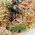 mami♪123's cooksnap of when they made 簡単☆きのことベーコンの和風パスタ.