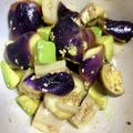 冷蔵庫レスキュー隊's cooksnap of when they made なすとアボカドとホタテの中華サラダ.