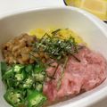 ゆいまーるん's cooksnap of when they made トロたく爆弾丼.