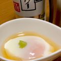 とろろ☆'s cooksnap of when they made ★簡単おつまみ！温玉わさび★.