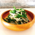 Emihann's cooksnap of when they made 簡単副菜！定番！もやしとニラのナムル.